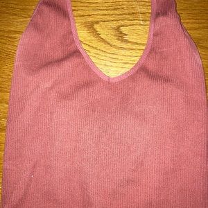 Burnt Orange Halter Top